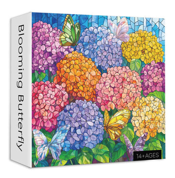 Puzzle farfalla fiorente puzzle 1000 pezzi